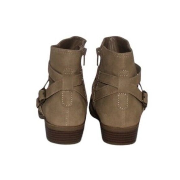 SO Ankle Boots Carisa Taupe Memory Foam Size 5 - Picture 3 of 9